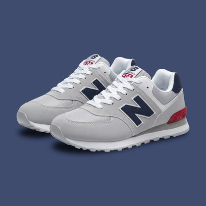 Light Grey Navy Blue